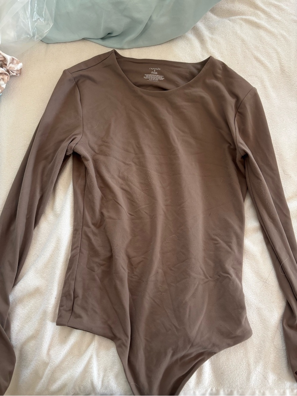 Nuuds long-sleeve bodysuit